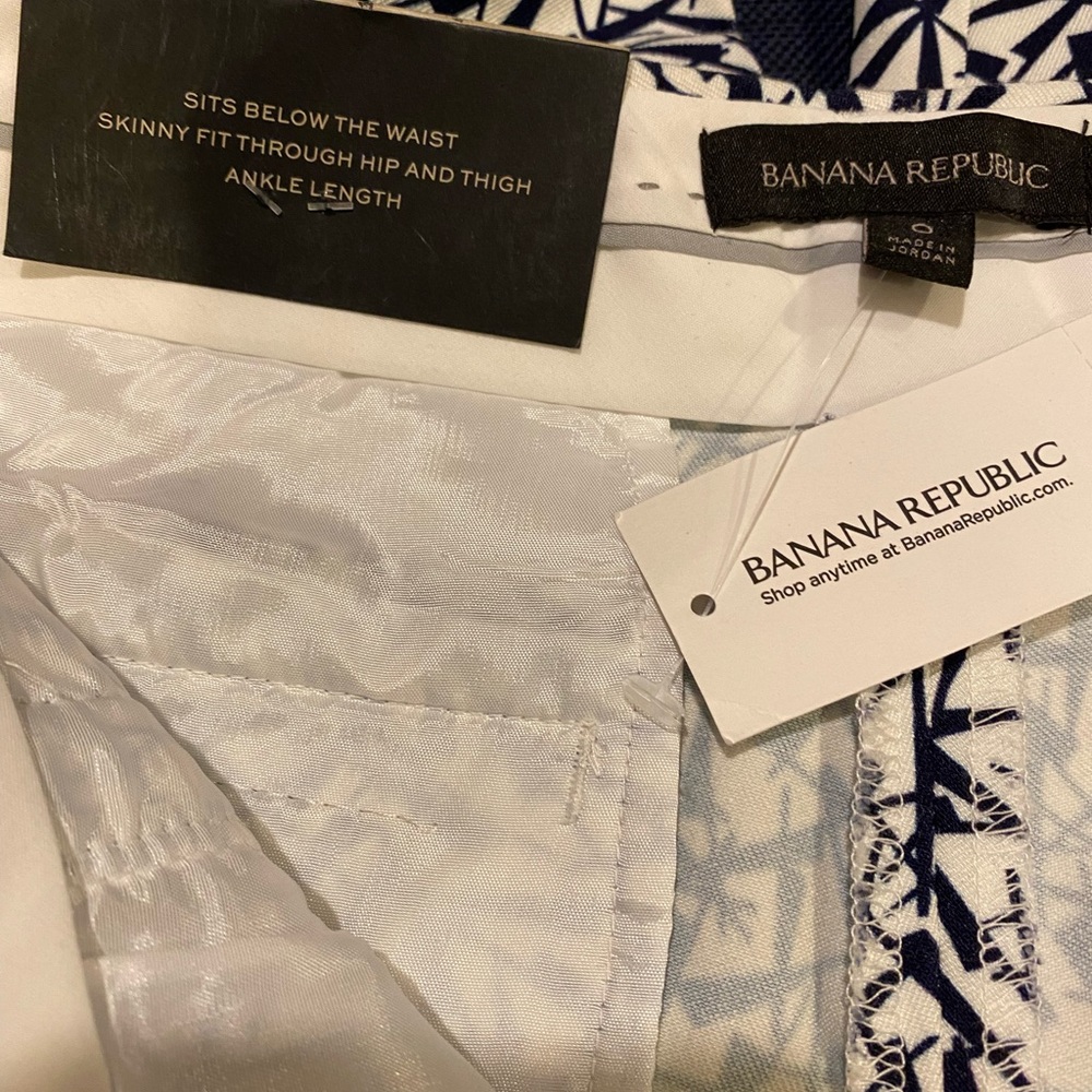 BANANA REPÚBLIC:SLOAN pants Size0 - Picture 5 of 5